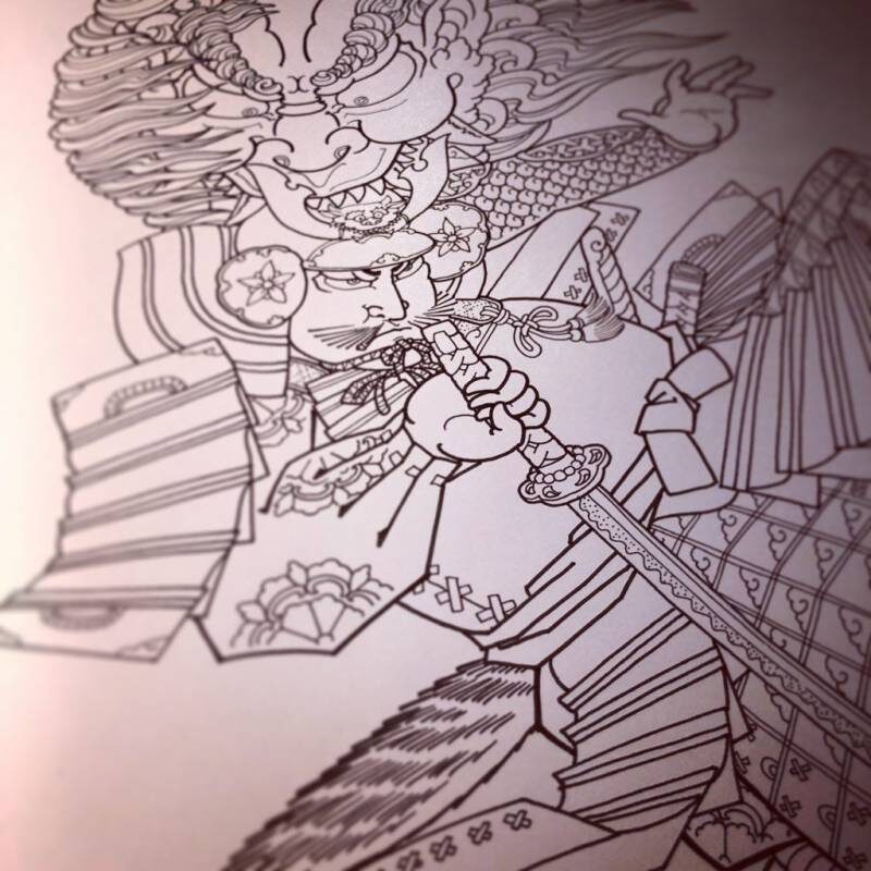 日本伝統刺青 6 武者絵 | 磨斧作針 龍元洞雑記帳
