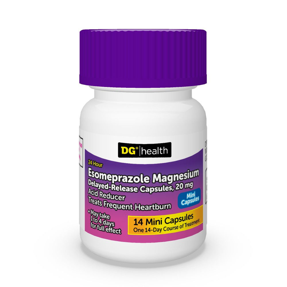 Buy DG HEALTH Esomeprazole Magnesium Delayed-Release Mini Capsules