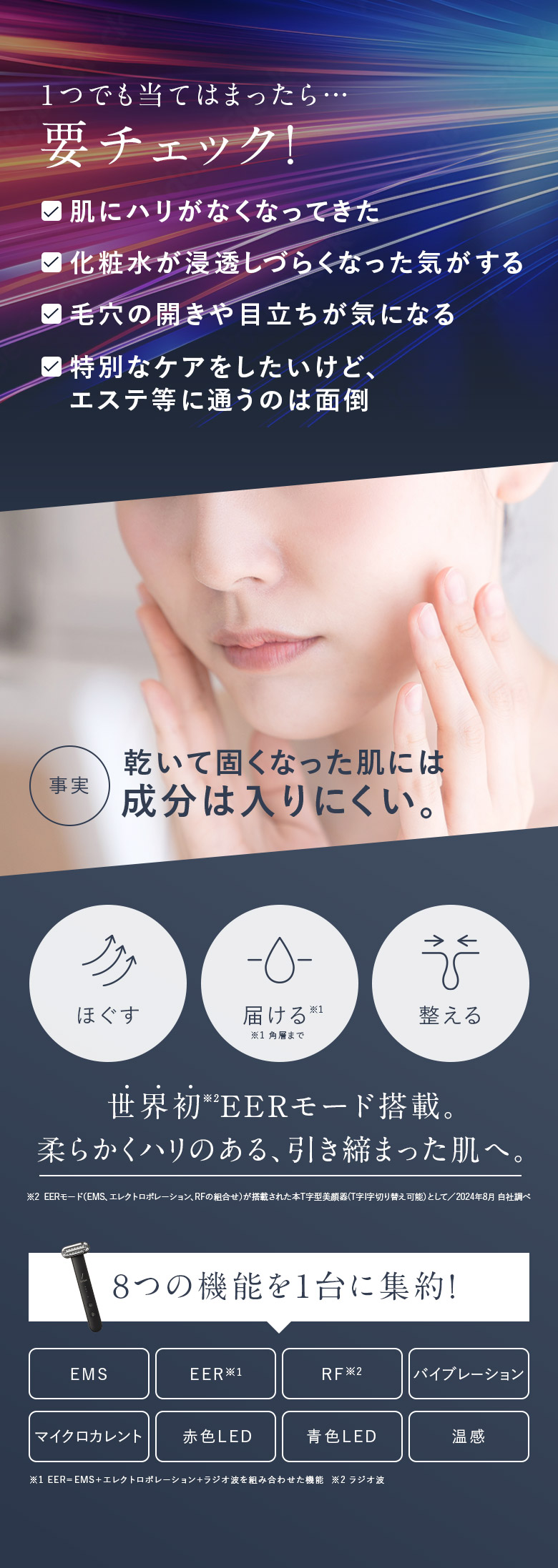 EMS EER メディスキンケアデバイス | DISM(ディズム) | メンズ