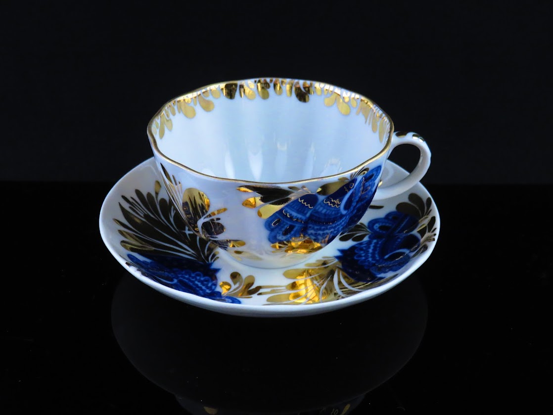 Lomonosov/ロモノーソフ ゴールデンガーデン Nスラヴィナ ティーカップ