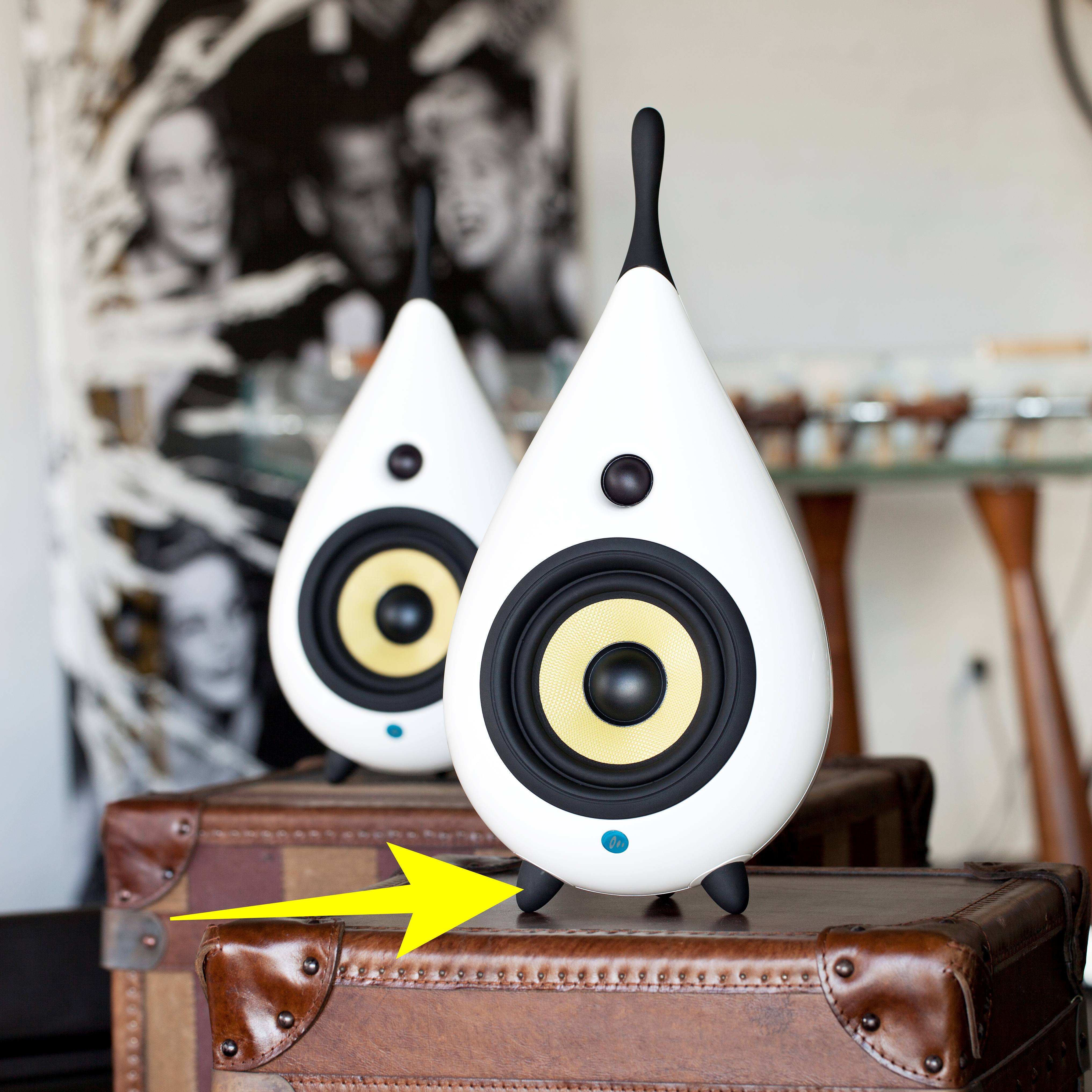 Scandyna The Drop, feet (blue) 6-pack – SCANDYNA