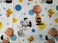 スヌーピー、100％ポリエステル、フラットシーツ | 【San-D サンディー