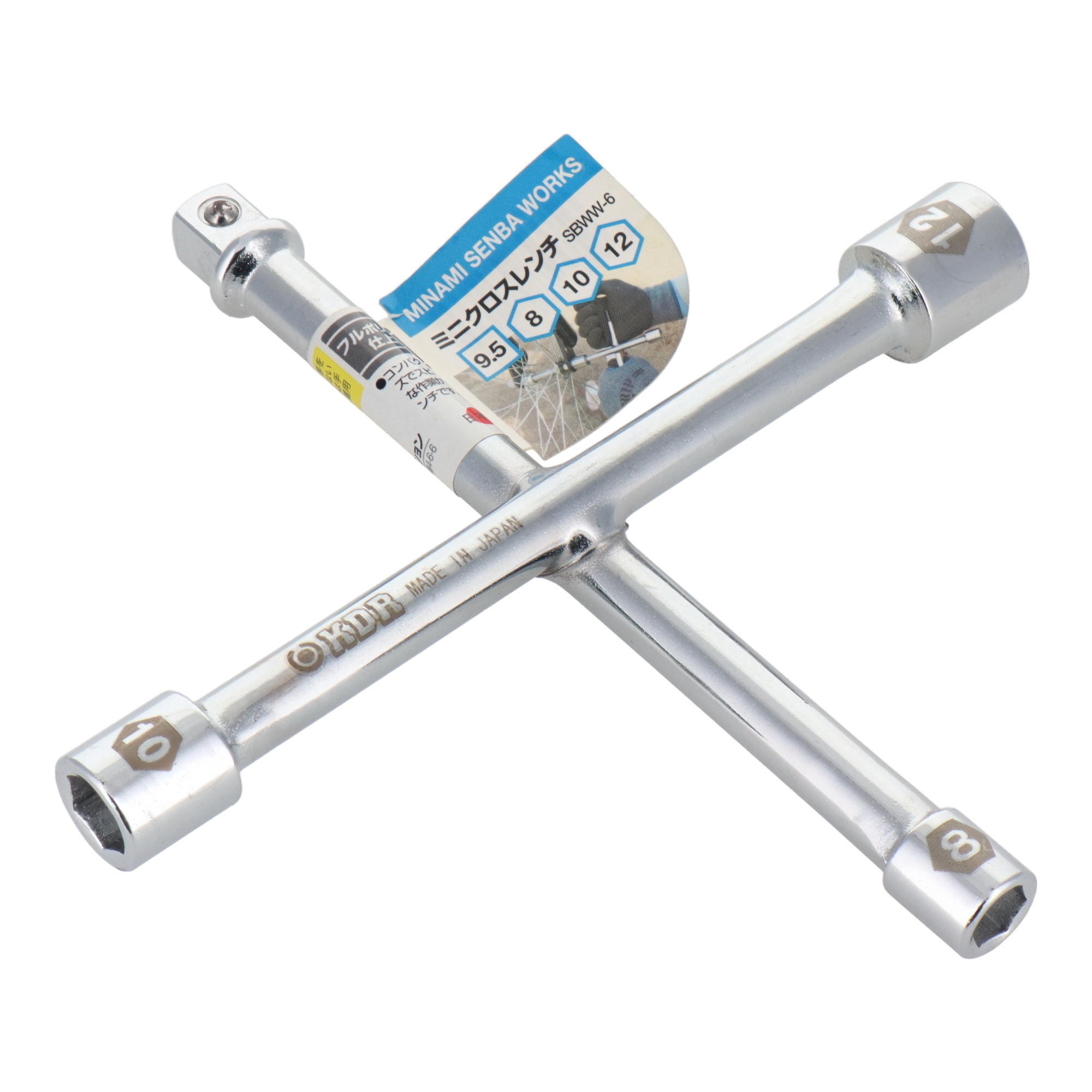 SBWW-6 レンチ クロスレンチ ミニクロスレンチ 9.5sq×8×10×12mm｜株式