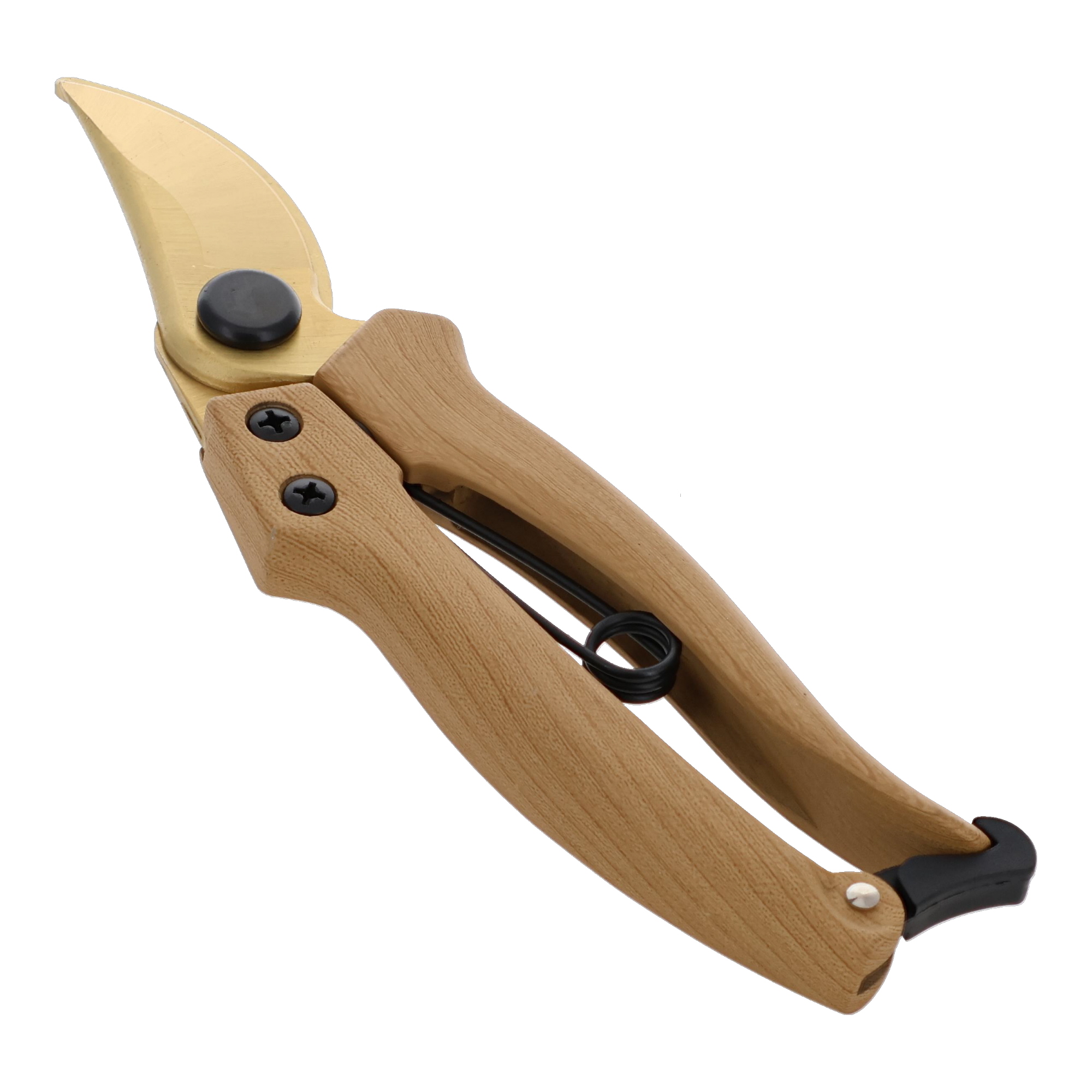 A820 鋏（ハサミ） 剪定鋏 Wood Style チタンコーティング剪定鋏｜株式