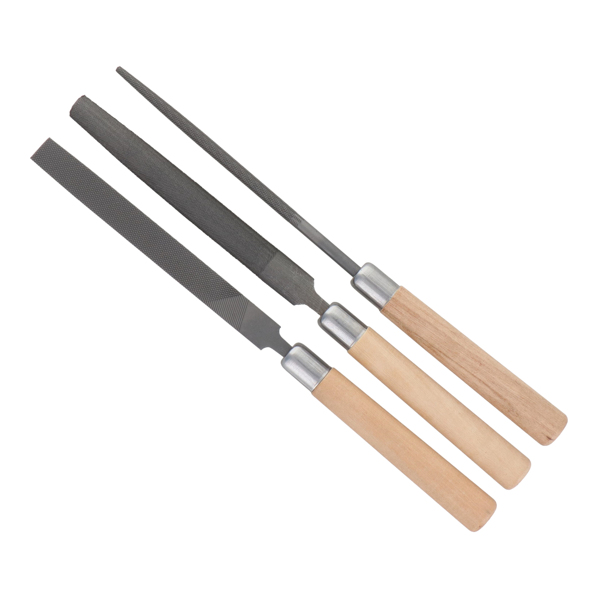 ST-09 切削・研磨 工具 鉄工ヤスリ クラフトヤスリ3種セット 平/半丸