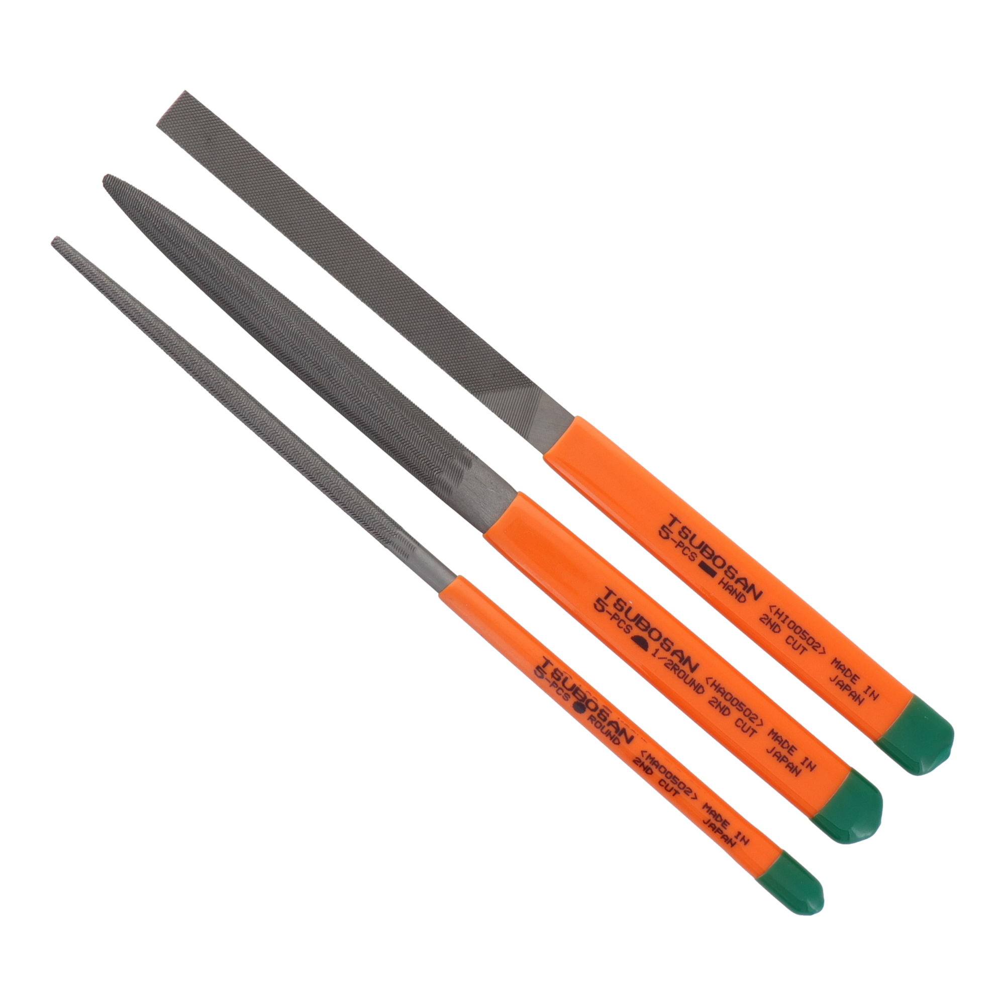 ST-05 切削・研磨 工具 細工ヤスリ 細工用ヤスリ3種セット 中目 10本型