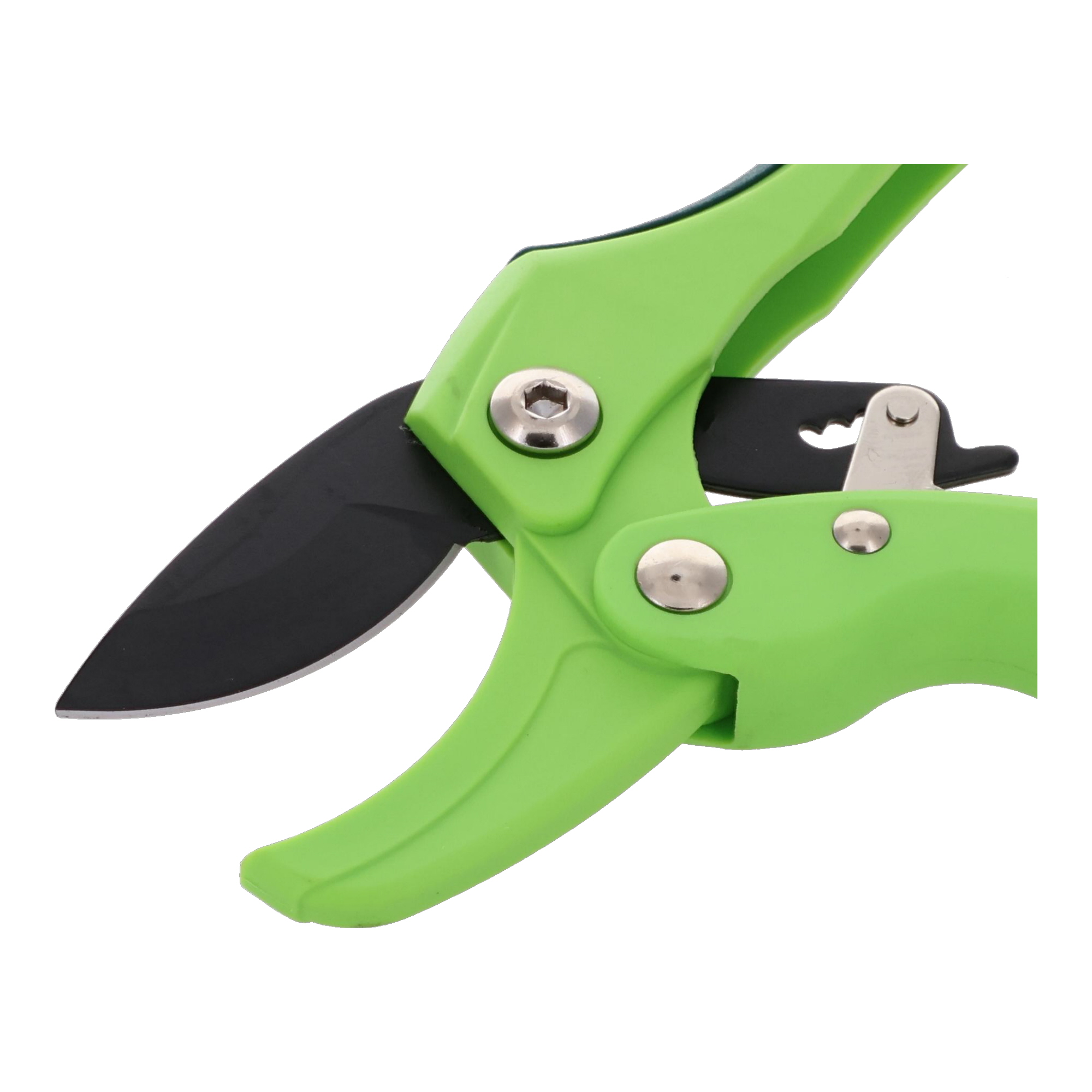 A826 鋏（ハサミ） 剪定鋏 フッ素コーティング 軽量剪定鋏 ラチェット