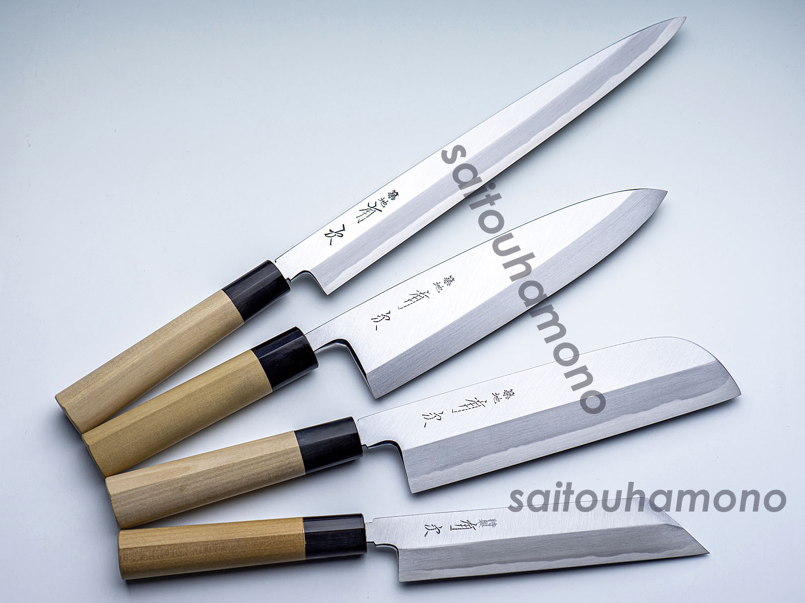 SHESHE 有次 相出刃包丁 13.5cmと有次 柳刃包丁 21cm 出刃庖丁 | 京都