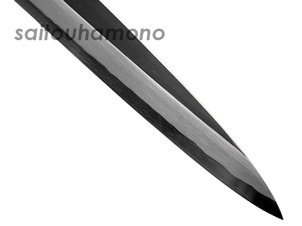 堺孝行銀三鋼鏡面黒丹八角柄和包丁の通販「サイトウ刃物店」
