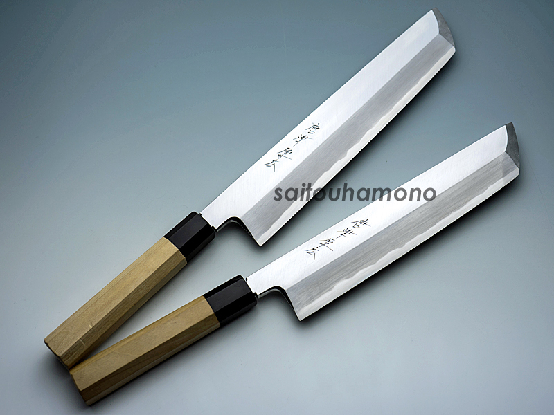 唐津厚広白二鋼極上骨切包丁の通販「サイトウ刃物店」