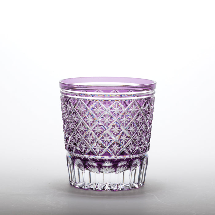 M-266 矢来星重文様 オールド 彩 – 硝子工房 彩鳳