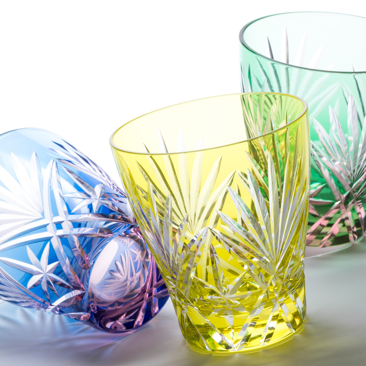 M-8586-各色 剣菱星文様 ミニオールド – 硝子工房 彩鳳