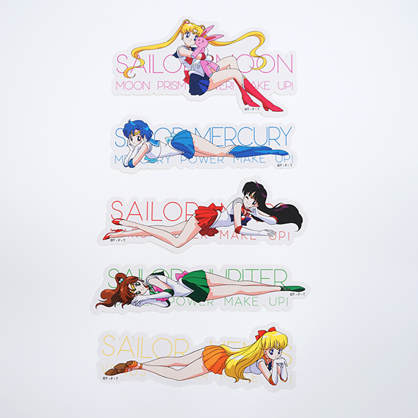 ストアオリジナル ステッカー 7周年記念: 全商品｜Sailor Moon store