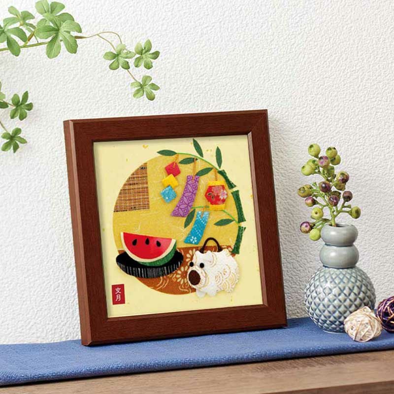 押絵ごよみ・三月（桃の節句）｜株式会社さくらほりきり