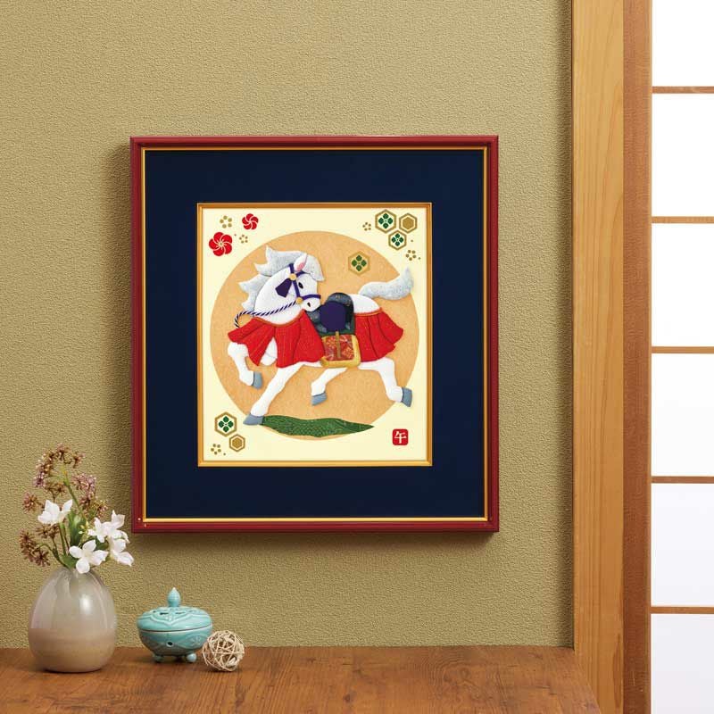 押絵・慶春飛馬｜株式会社さくらほりきり