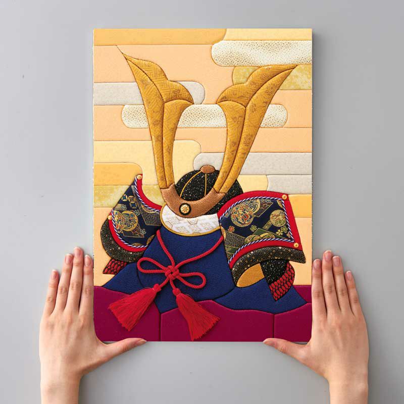 きめこみ特大・金襴の悠然兜｜株式会社さくらほりきり