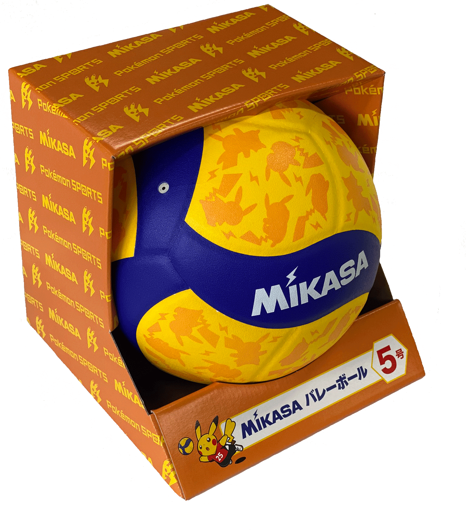 全国のポケモンセンターでMIKASAとポケモンがコラボした『ピカチュウ