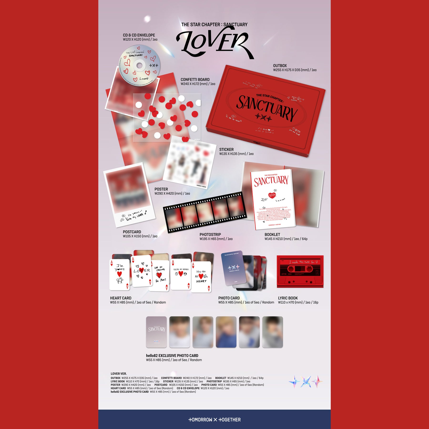 TOMORROW X TOGETHER - The Star Chapter: SANCTUARY + KPOP NARA