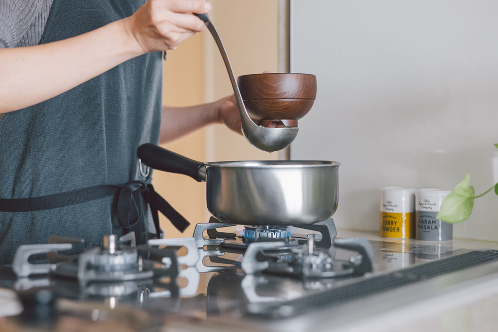 柳 宗理 片手鍋 18cm ステンレス・アルミ三層鋼 つや消し 燕三条産