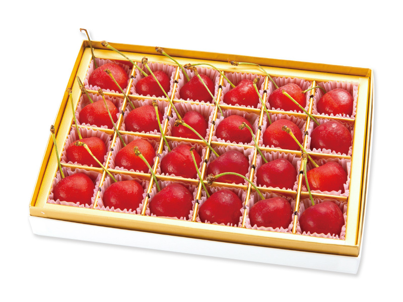 佐藤錦ぎゅうぎゅうタルト「エイスケ」（さくらんぼ2粒入）9個入｜山形