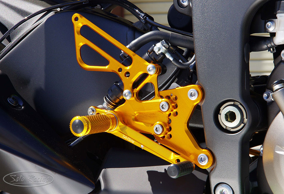 SATO RACING | Rear Sets - Kawasaki ZX-6R/ 636 ('13-'17)