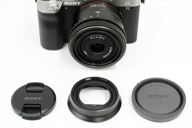 FE 40mm F2.5 G 軽い小さい質感高く。「写す」が楽しい単焦点レンズ！