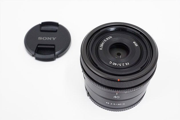 SEL40F25G レンズレビュー 作例付き・実機で解説！｜ソニーショップ