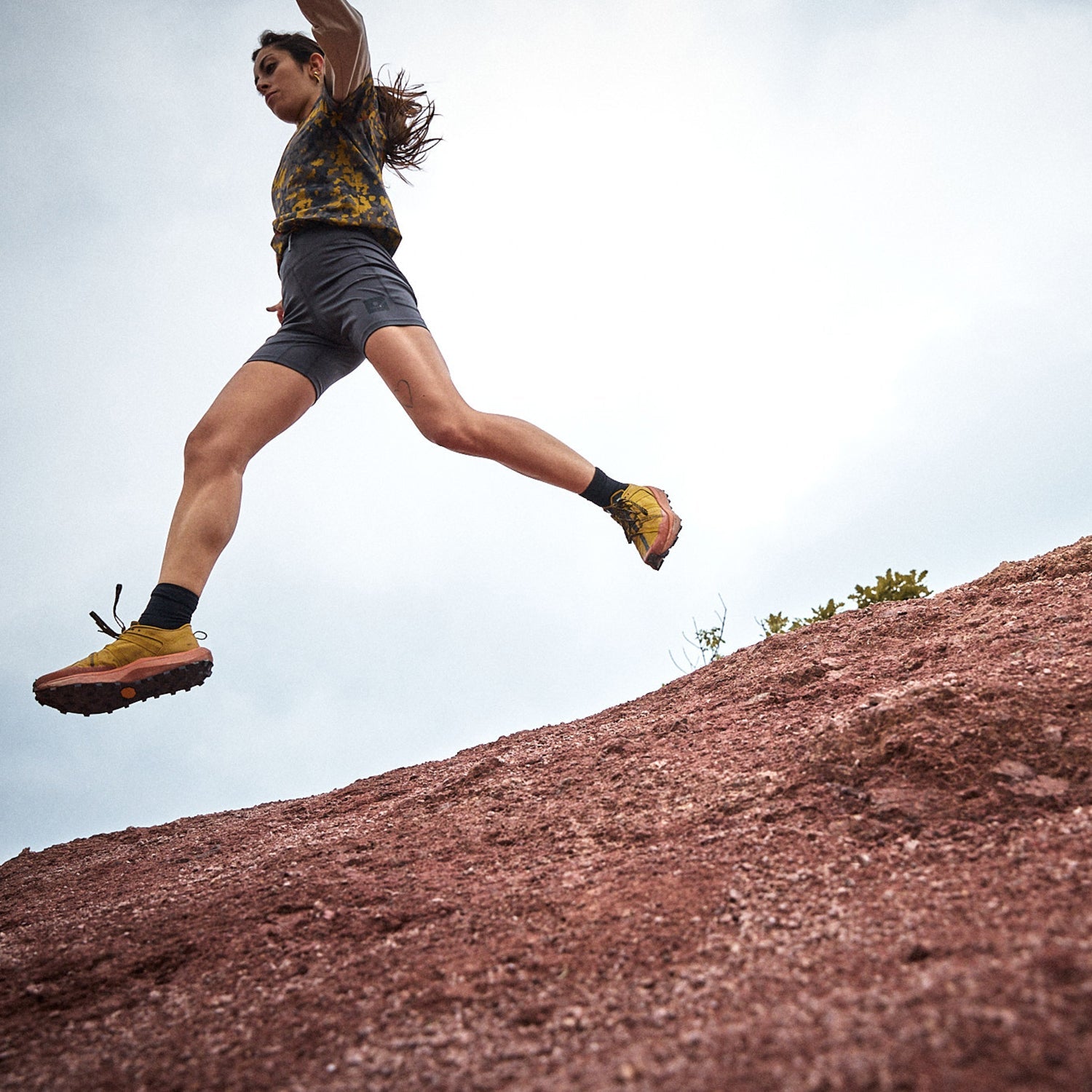 SAYSKY 迷彩柄 ランニング Tシャツ Mサイズ saysky セイスカイ