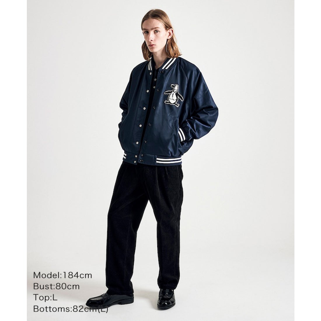 penguin BY MUNSINGWEAR ナイロンスタジアムジャンパー -アウトレット