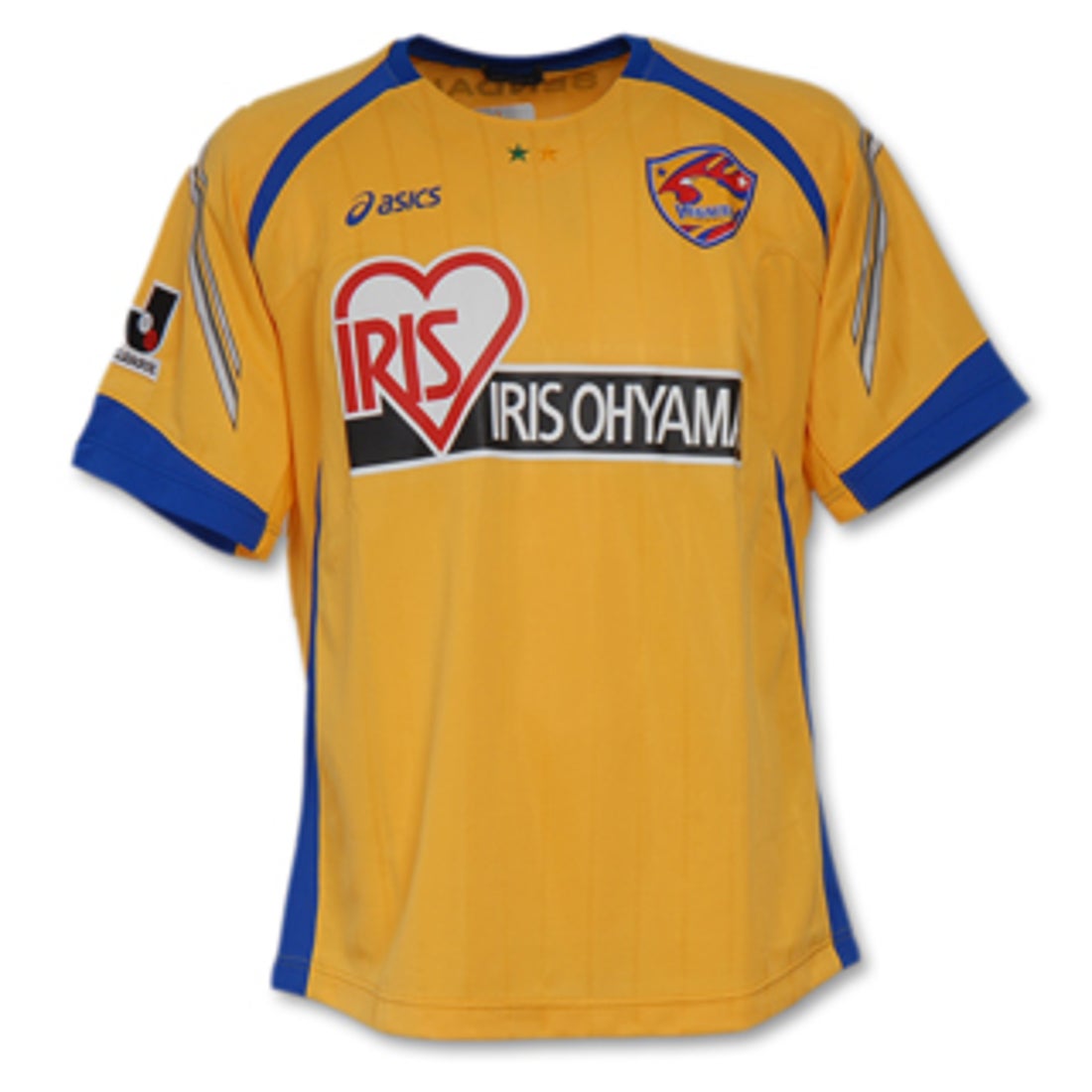 ASICS ベガルタ仙台 07 ユニフォーム ホーム 半袖 XS1060 VS07 代表