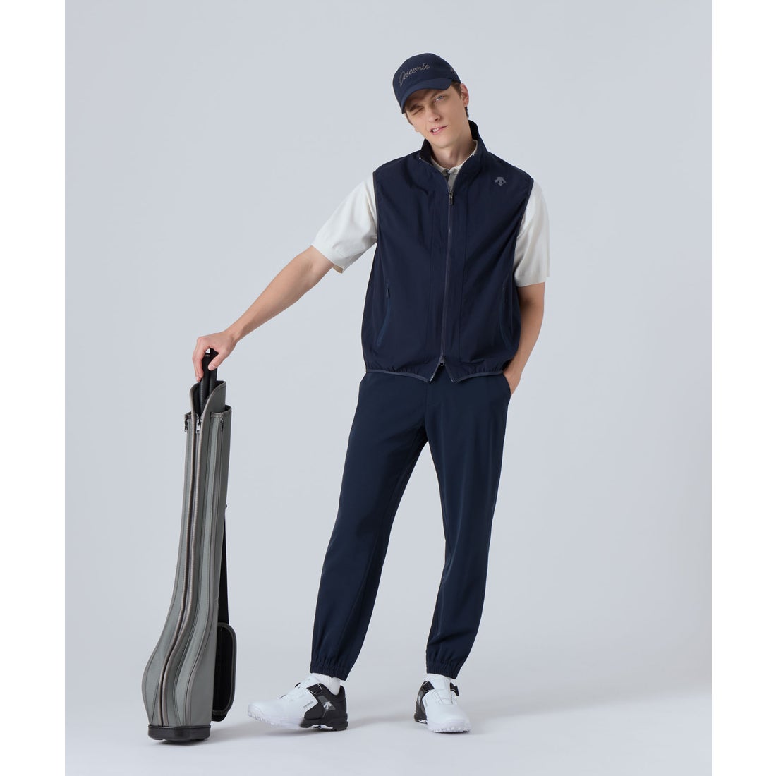 デサントゴルフ DESCENTE ゴルフ フルジップベスト -デサントストア
