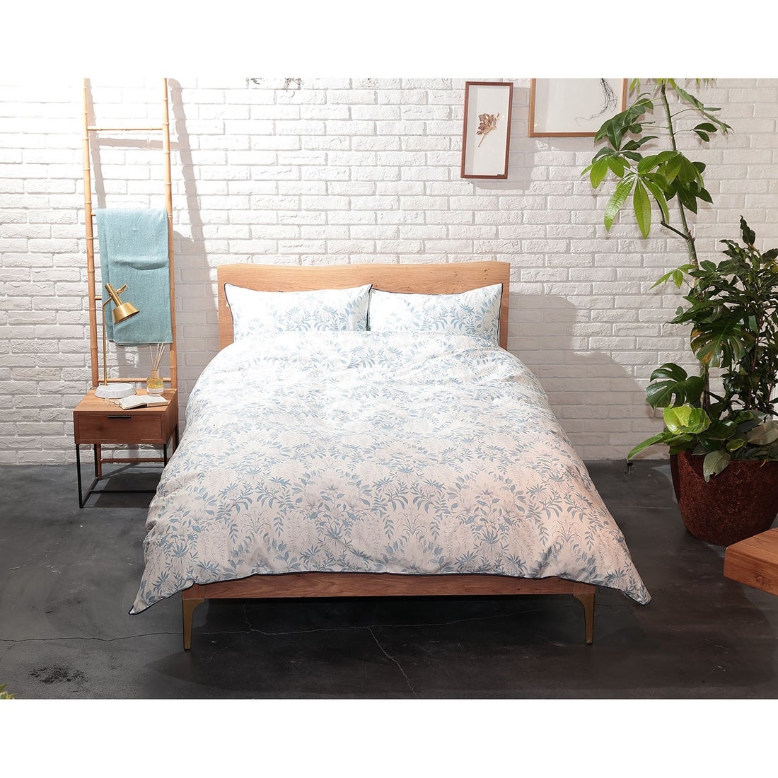 ローラ アシュレイ LAURA ASHLEY 【シングル】パルテール柄 掛布団