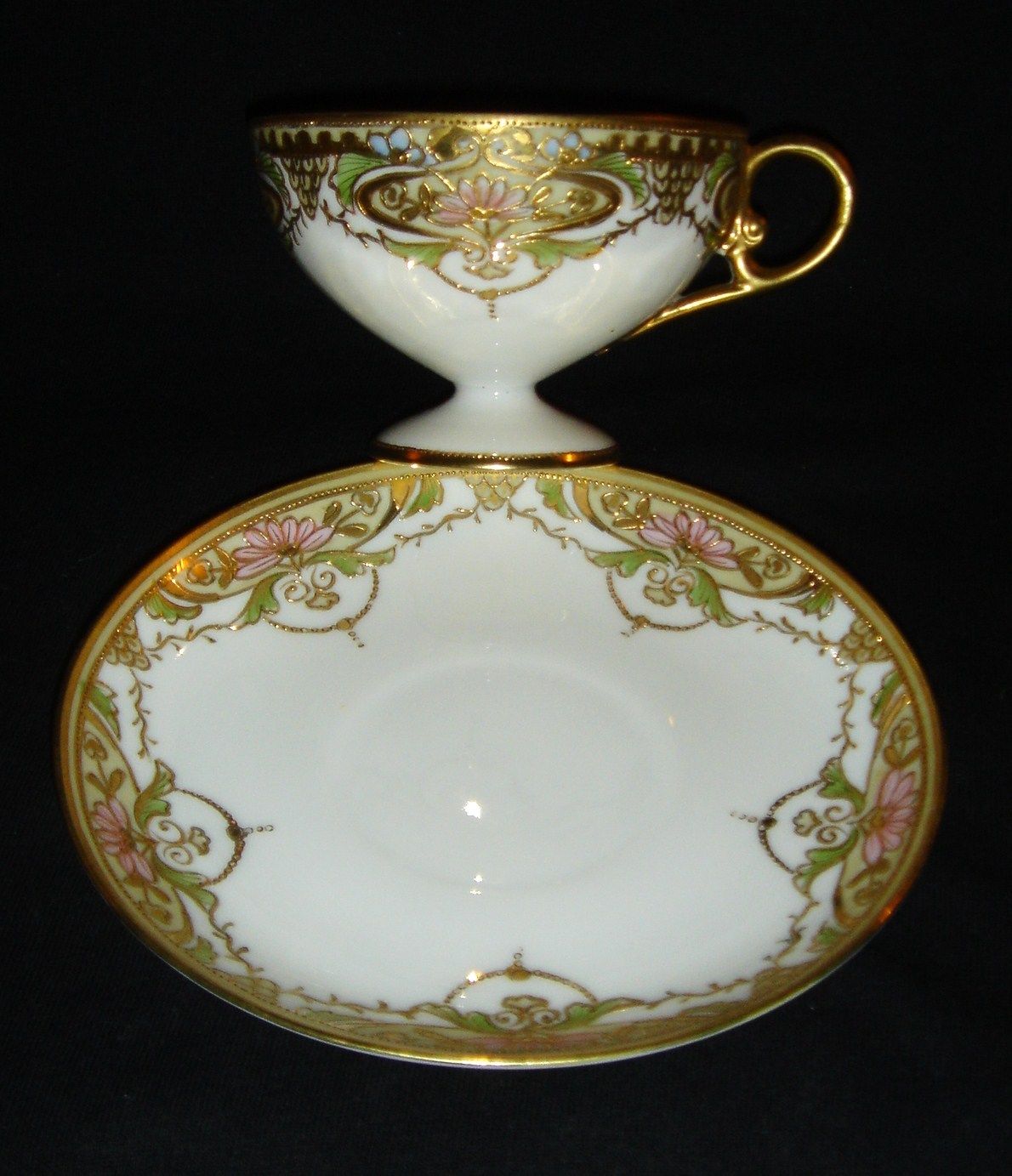 オールドノリタケの食器（ティーカップ）の歴代バックスタンプ（刻印