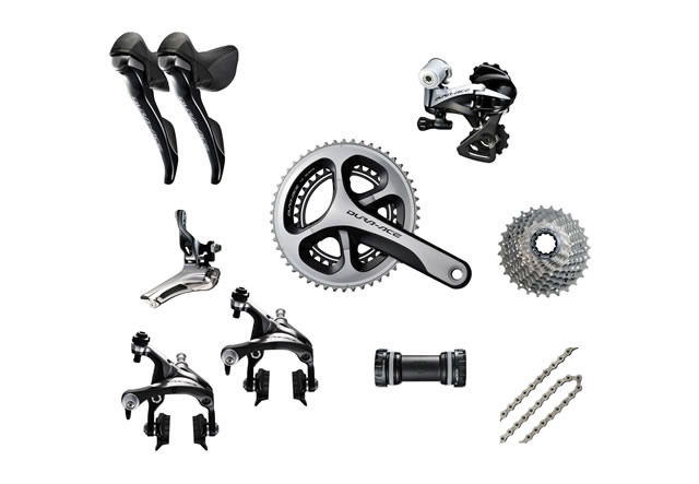 シマノDURA-ACE 9000系をグループセット・バラ買いの価格差はあるか