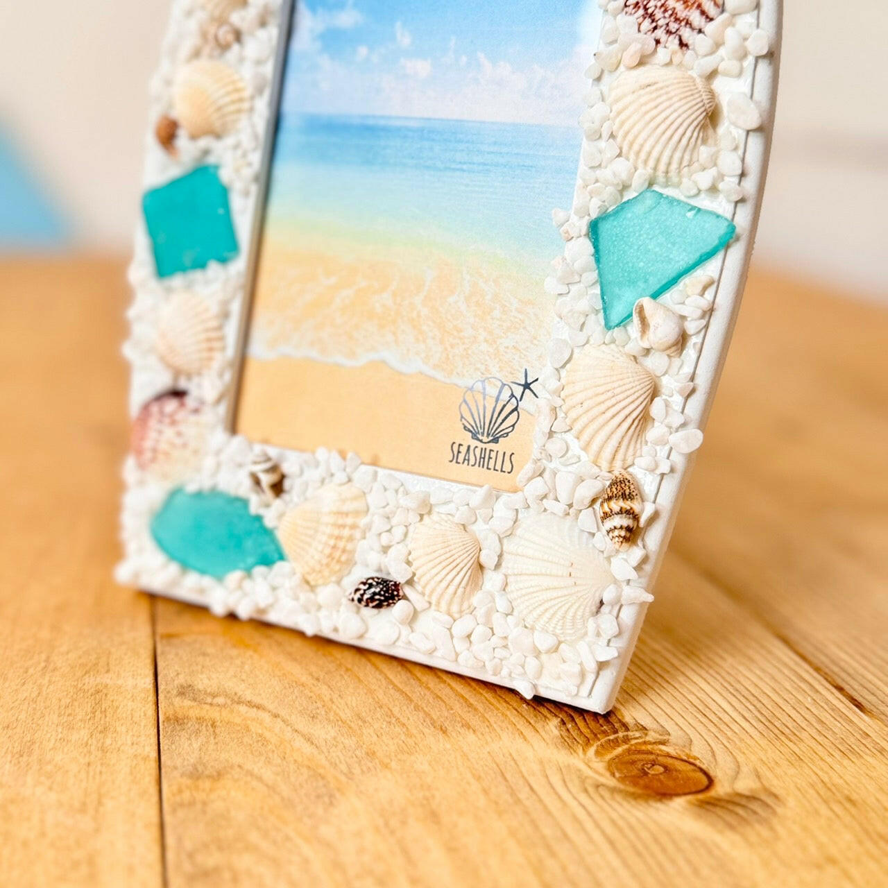 サーフボード型フォトフレーム 写真入れ 海のデザインフォトフレーム