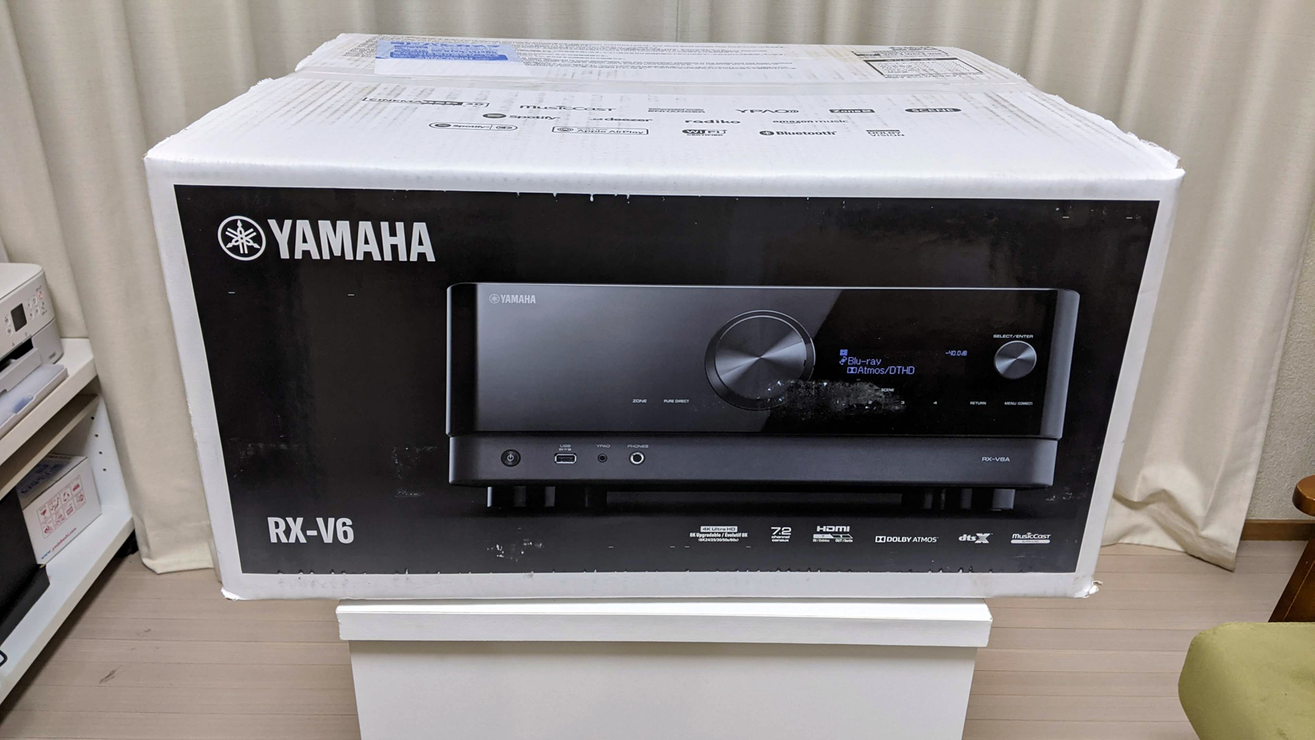 YAMAHA AVアンプ「RX-V6A」を購入したので感想を。ONKYO TX-L50からの