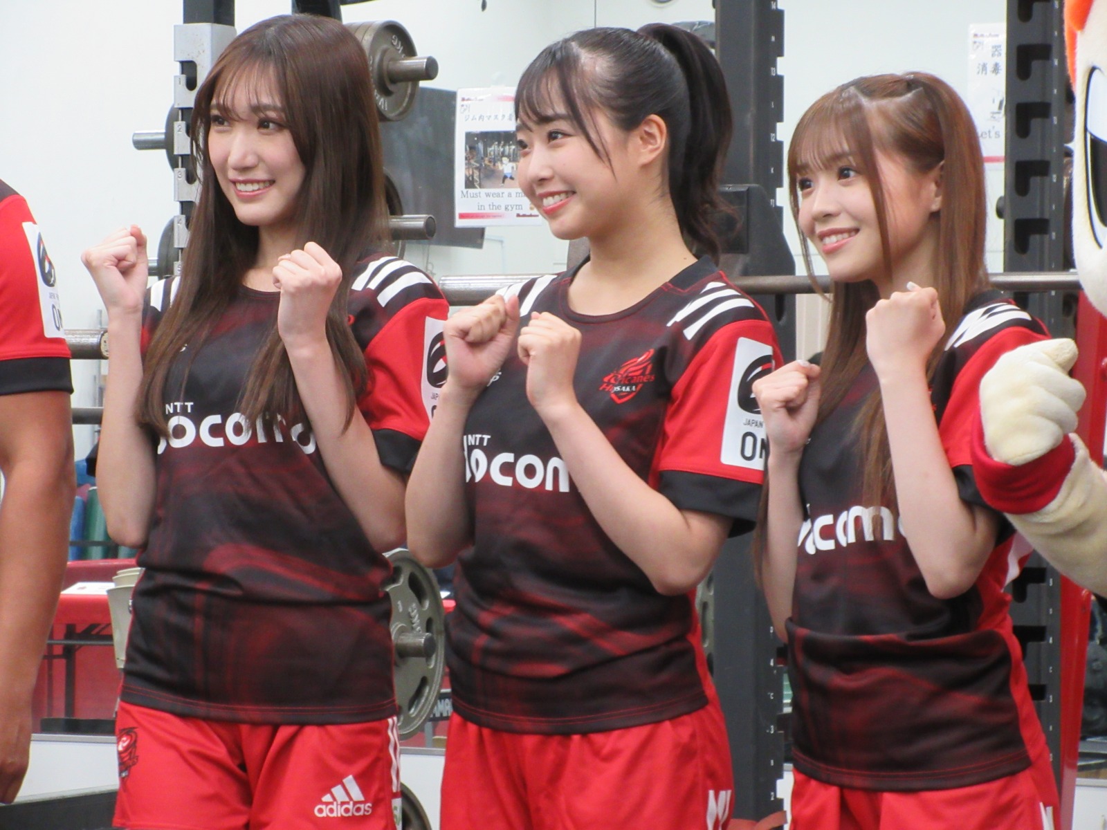 就任式＆囲み取材レポート】加藤夕夏・原かれん・貞野遥香が「NTT