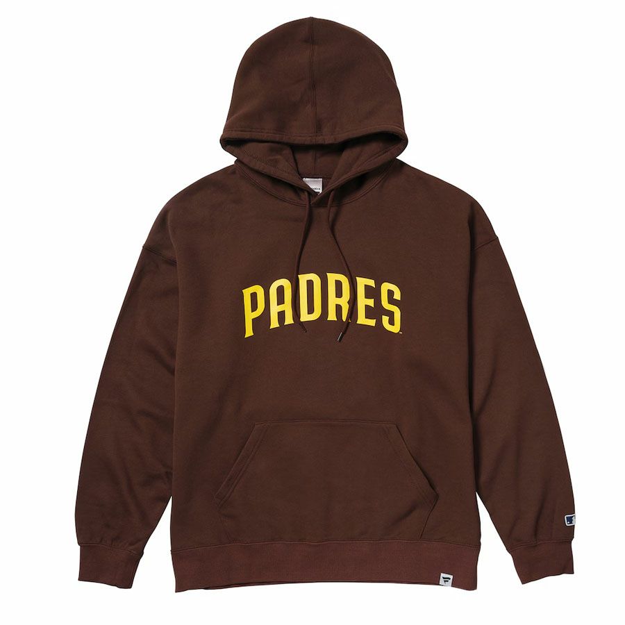 MLB パドレス パーカー/スウェット ブラウン メンズ - MLB