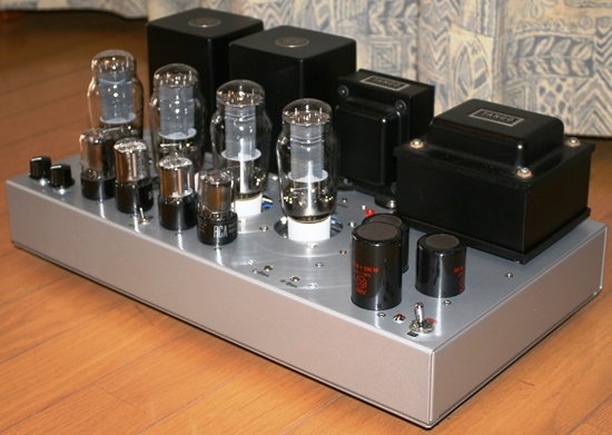 自作真空管アンプ