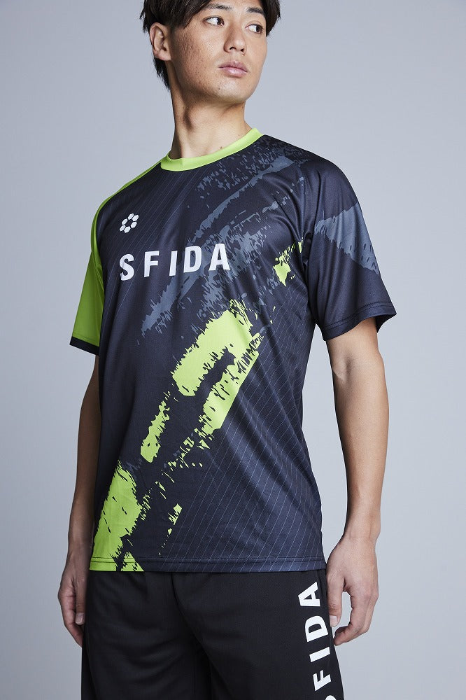 プラクティスシャツ アシンメトリーグラフィック - SFIDA Online Store