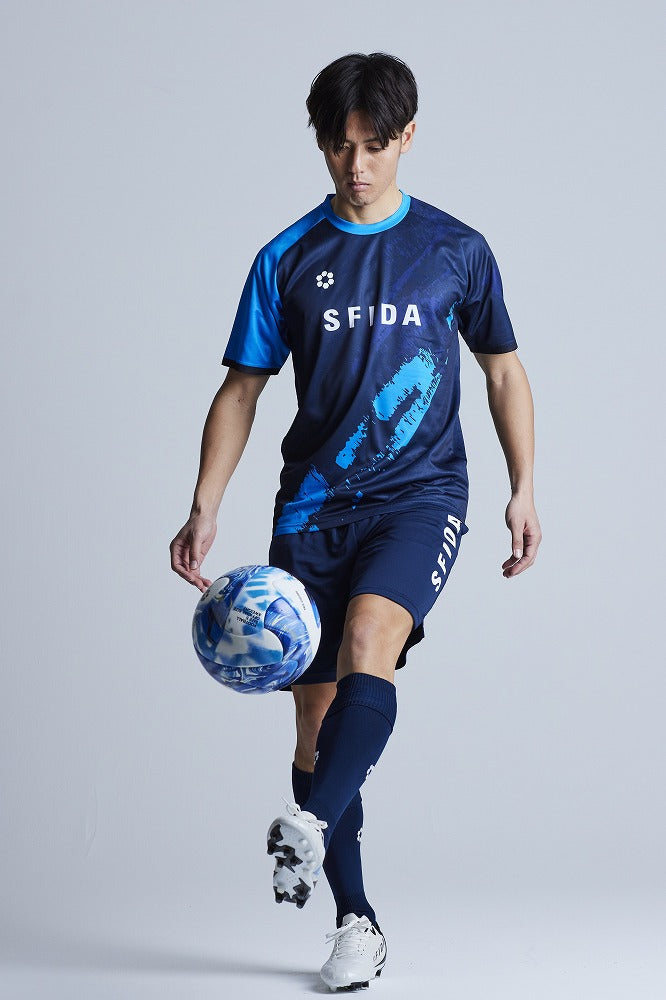 プラクティスシャツ アシンメトリーグラフィック - SFIDA Online Store