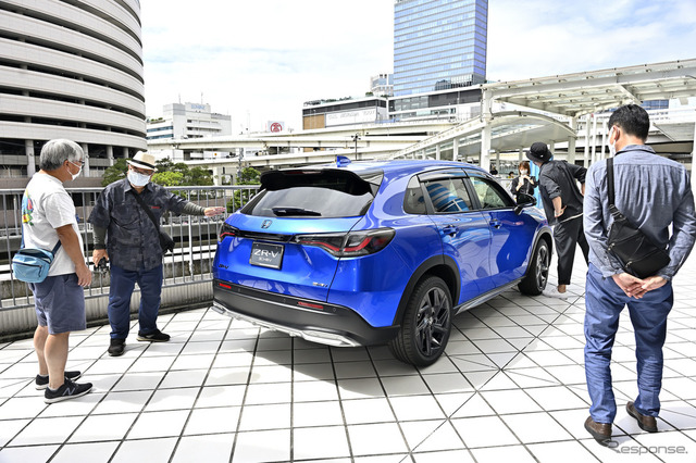 ホンダ ZR-V】さりげないドレスアップに注目、純正アクセサリー装着車