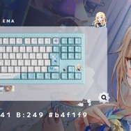 ぶいすぽっ！」ゲーミングキーボード「VSPO! GEAR」第二弾が5月20日