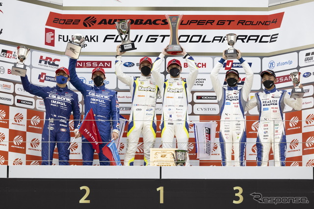 SUPER GT 第4戦】#37 KeePer TOM'S GR Supraが今季初優勝…GT300クラス