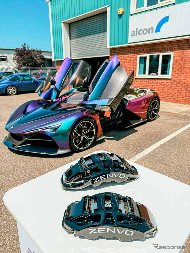 1850馬力を受け止めるブレーキはアルコン製、デンマークのハイパーカー