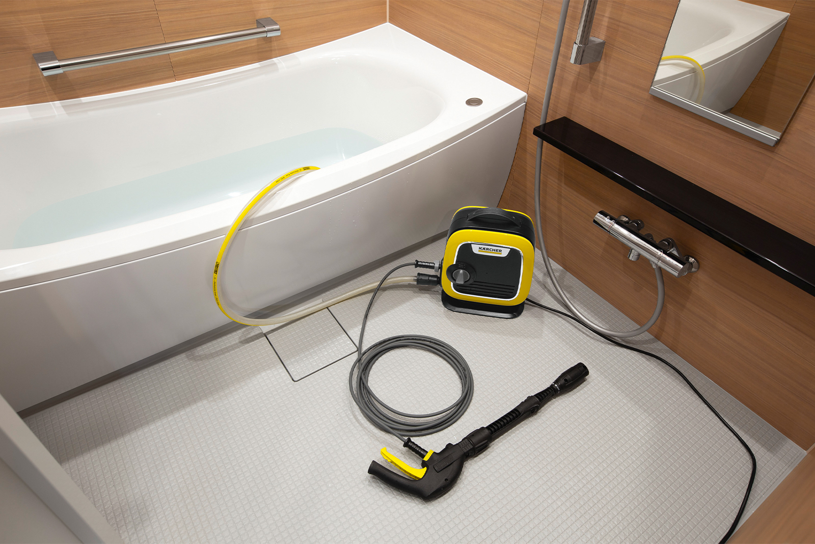 K MINI 自吸水道兼用セット（ボックス付き） - 高圧洗浄機（家庭用