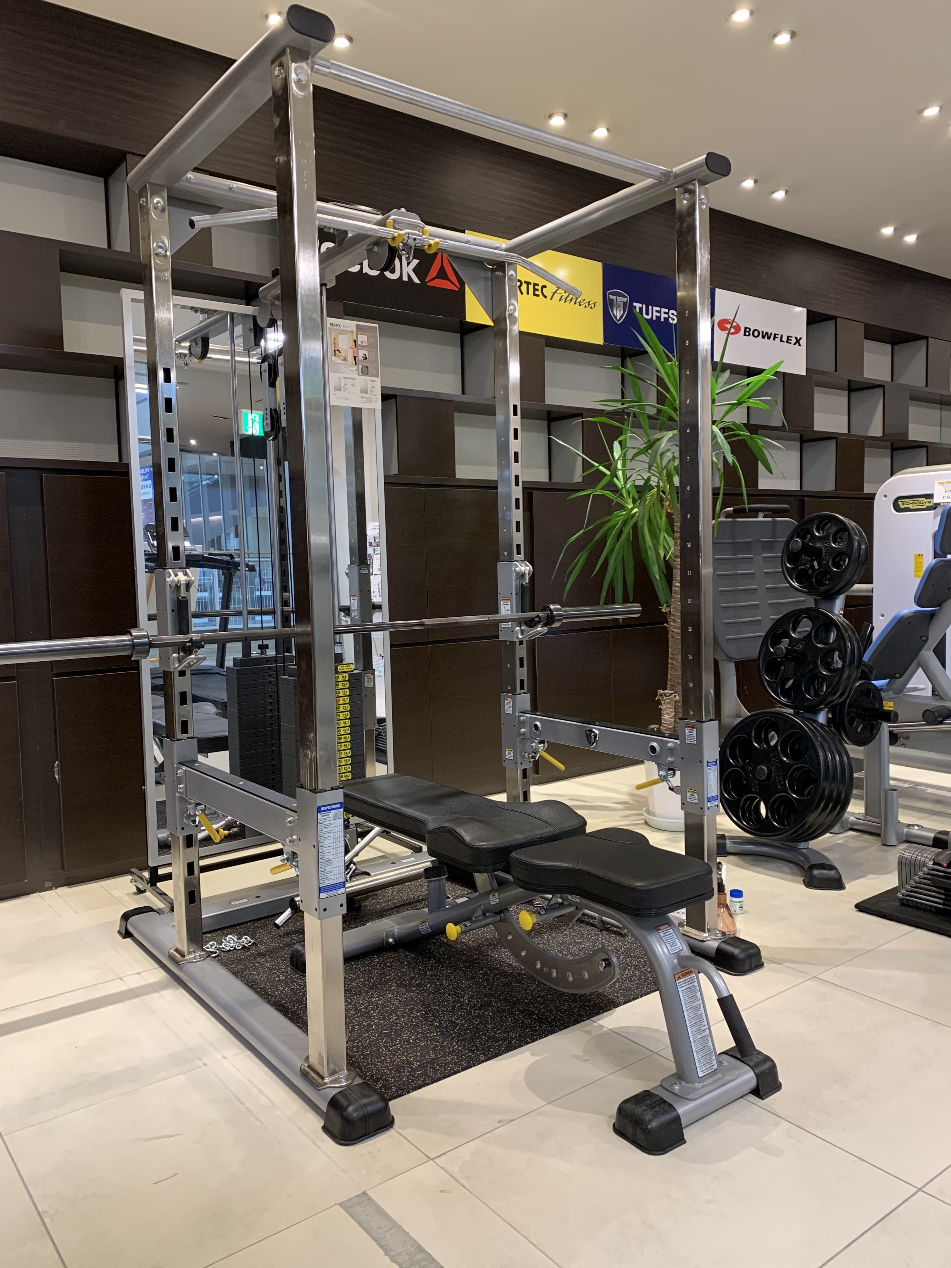 南船橋千葉店｜【ホームジム マシンショールーム】タフスタッフ社製