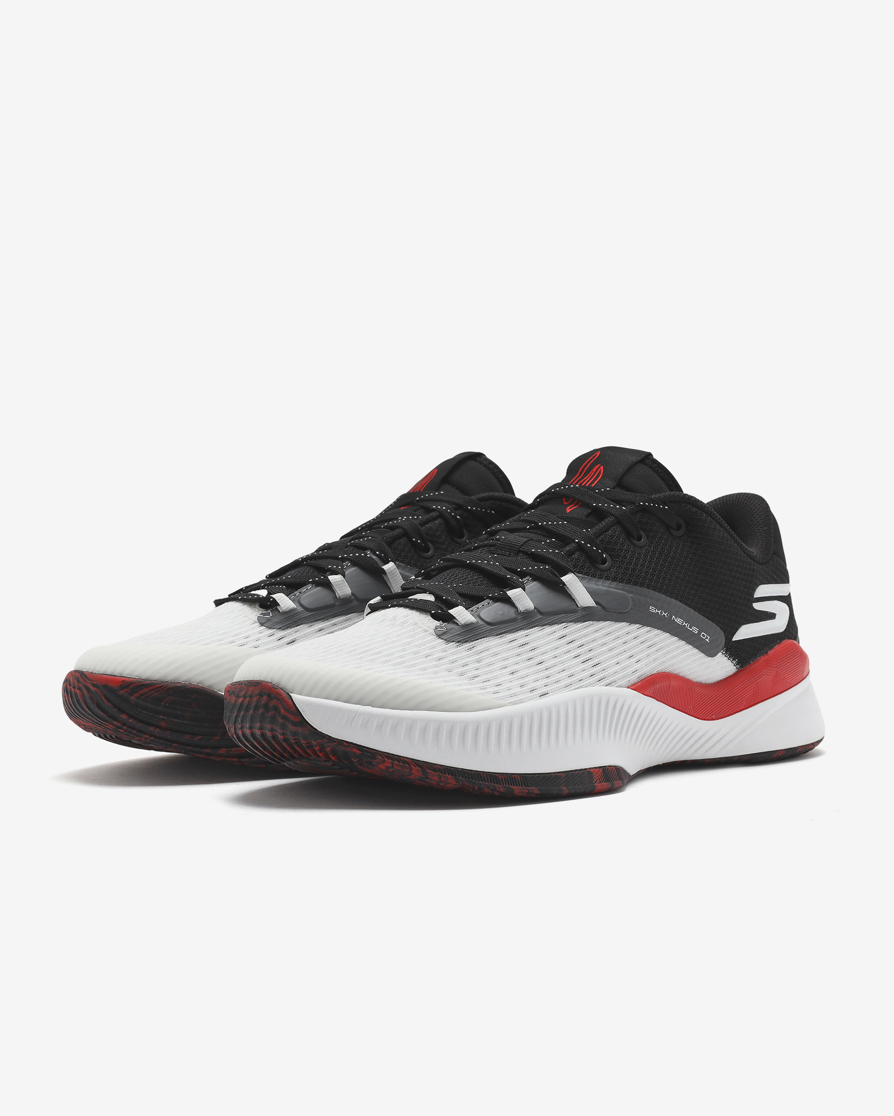 Skechers Skx Nexus Erkek Beyaz Basketbol Ayakkabısı 253015 WBRD