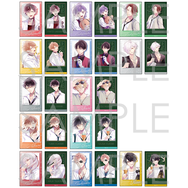 DIABOLIK LOVERS Summer of Lovers ポラ風ラメカード | 乙女向け通販