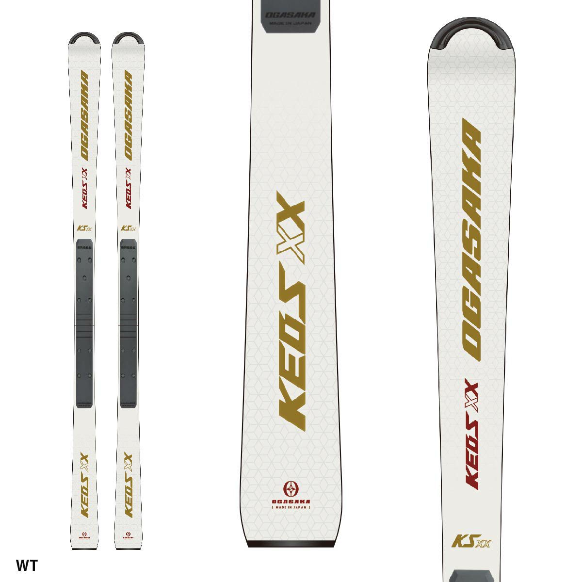 OGASAKA オガサカ スキー板 ＜2025＞ KEO'S 〔ケオッズ〕KS-XX + SR585